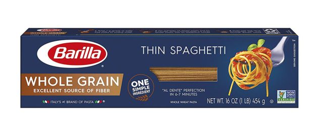 Barilla Whole Wheat Thin Spaghetti