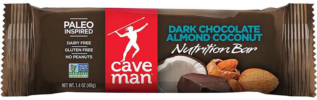 Caveman Dark Chocolate Almond Coconut Bar
