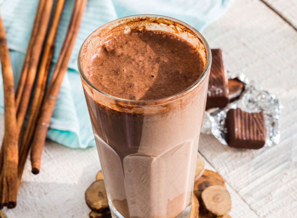 chocolate peanut butter smoothie