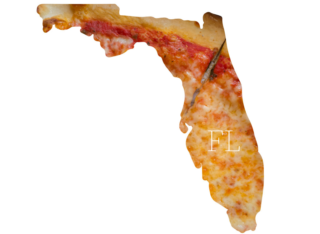 Florida cheese pizza