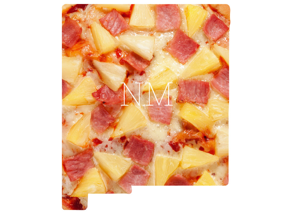 New Mexico Hawaiian pizza