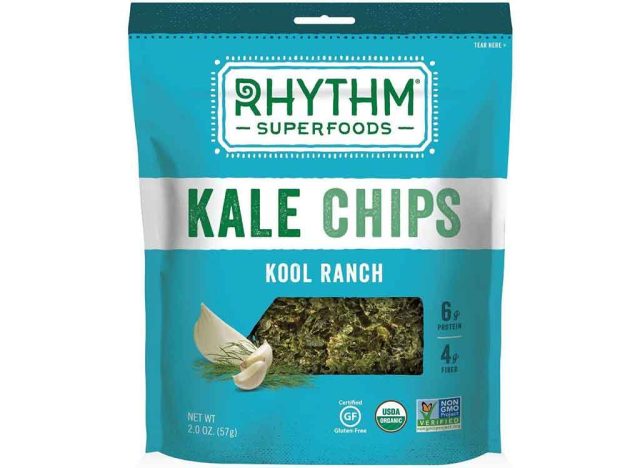 Rhythm Superfoods kool ranch kale chips