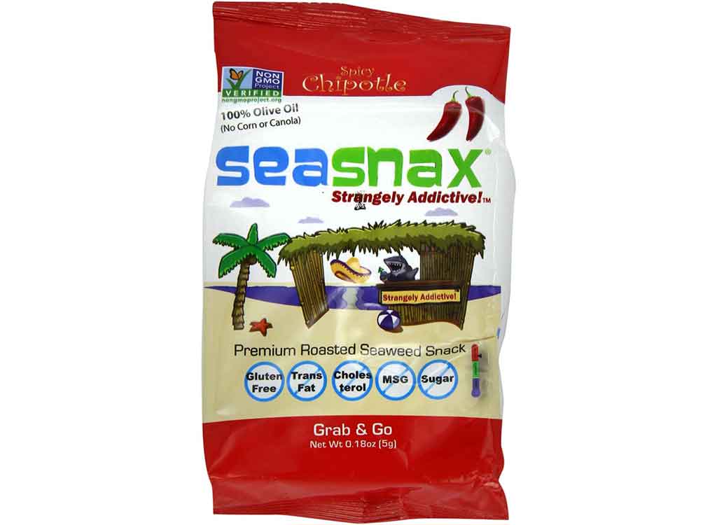 SeaSnax Chipotle Roasted Seaweed Snacks