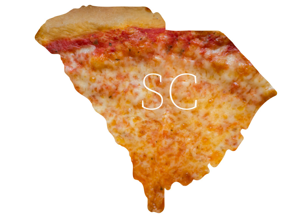 South Carolina cheese pizza