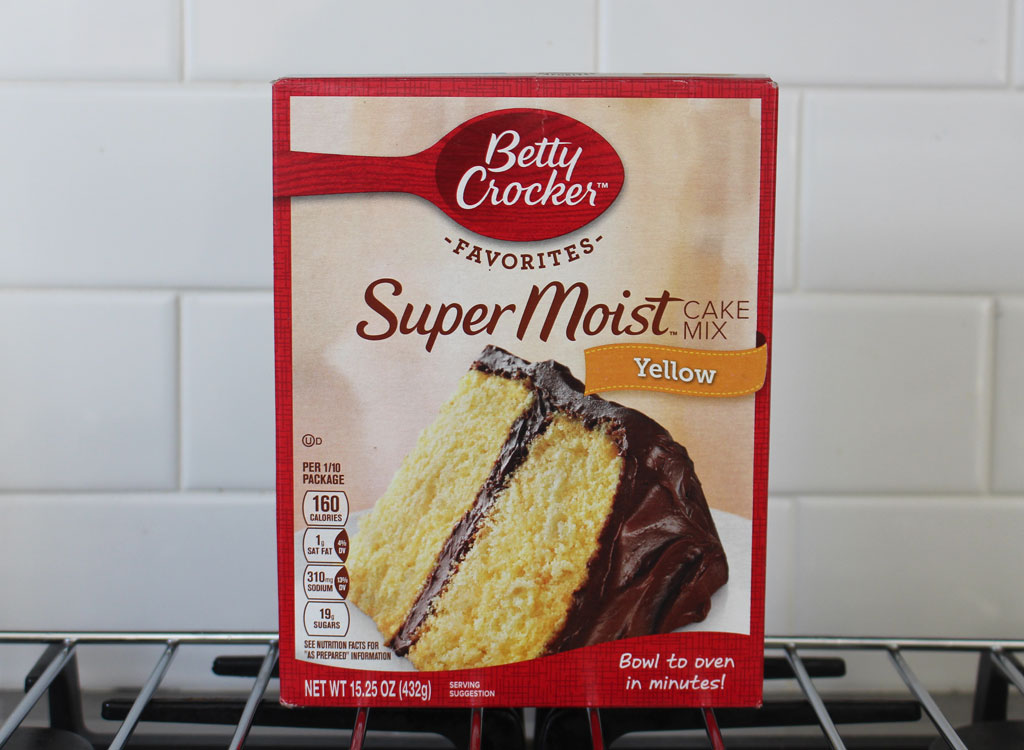 Betty Crocker Super Moist Yellow Cake Mix