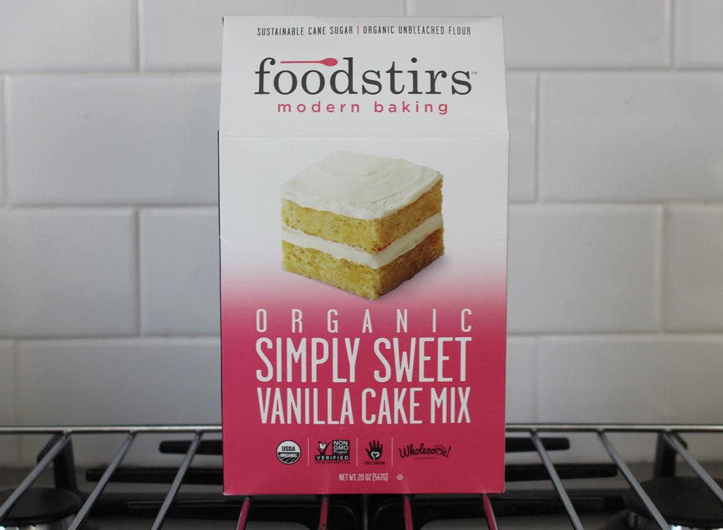 Foodstires Organic Simply Sweet Vanilla Cake Mix