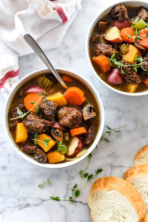 Butternut Squash Beef Stew