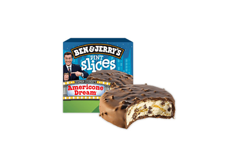 ben and jerrys slices Americone dream