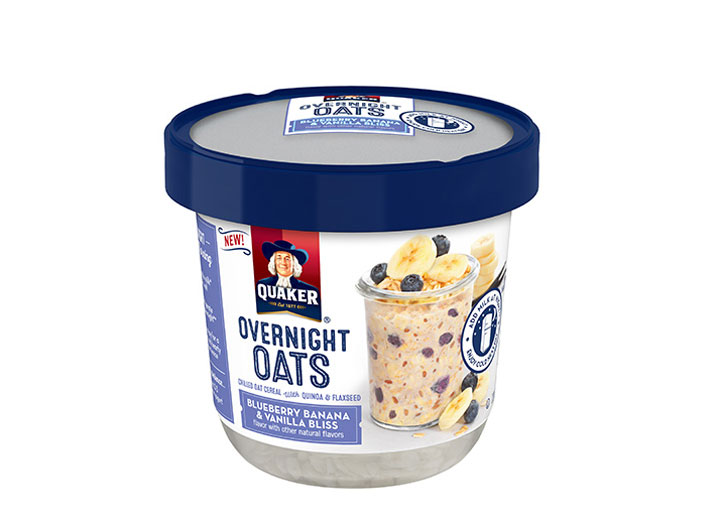 quaker overnight oats blueberry vanilla