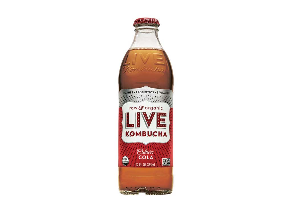 Live Kombucha cola
