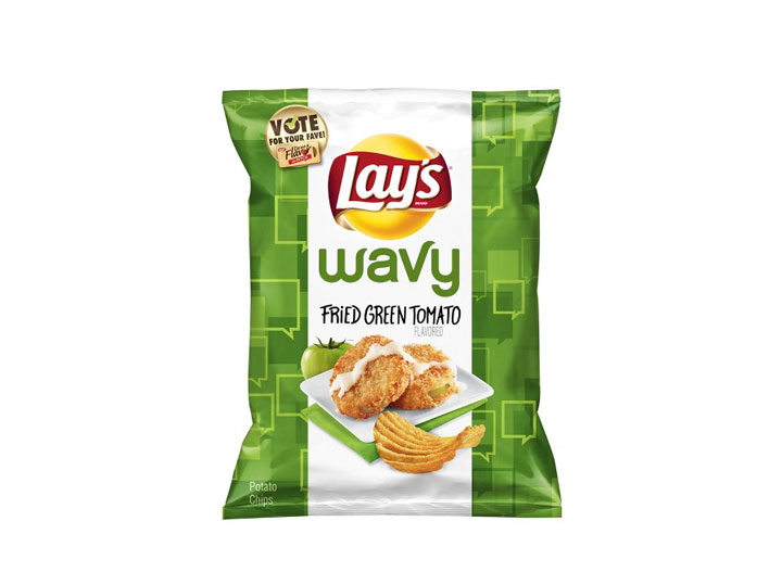 Lays Fried Green Tomato Chips