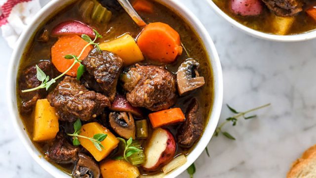 butternut squash beef stew