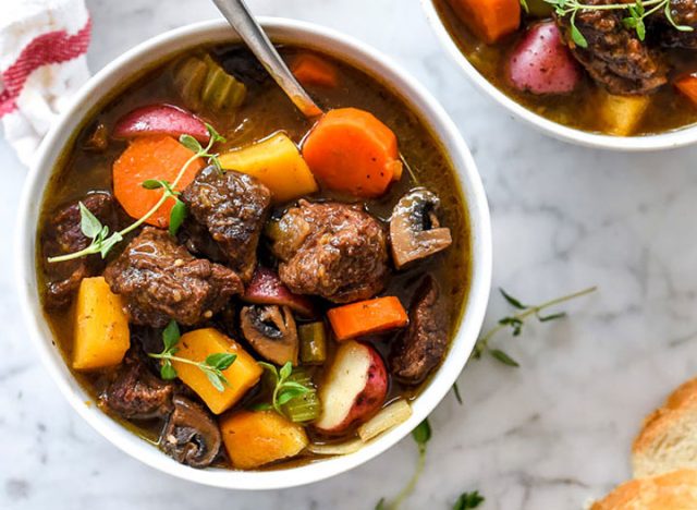 butternut squash beef stew