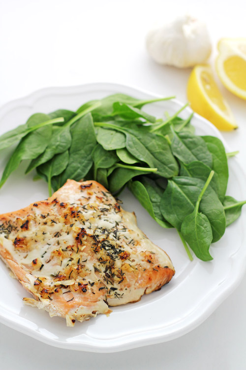 Garlic and Lemon Salmon