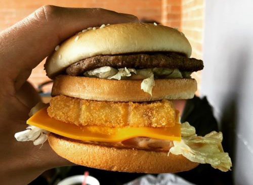 McDonalds surf and turf