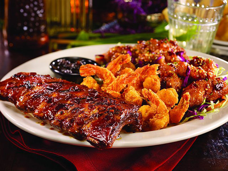 TGI fridays jack daniels platter