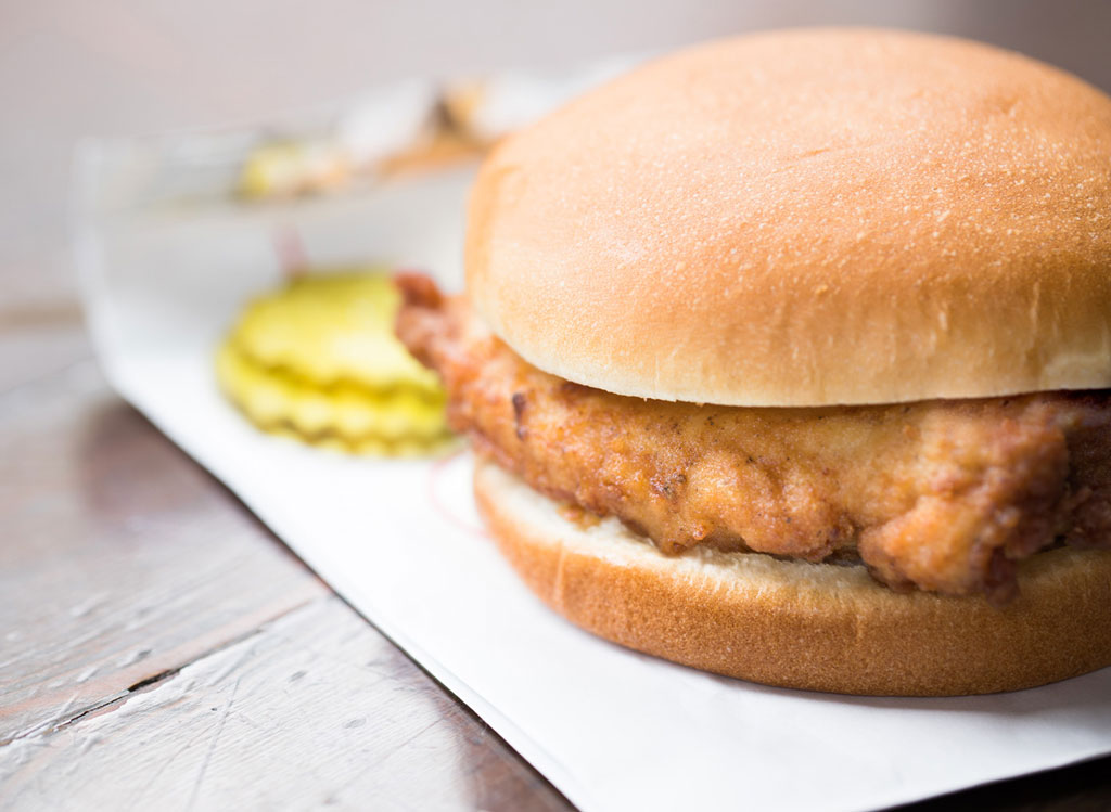 Chick fil a fried chicken sandwich