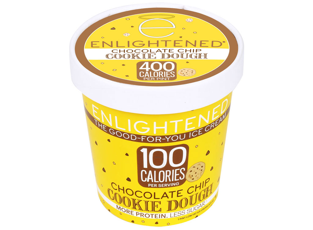 Enlightened chocolate chip cookie dough