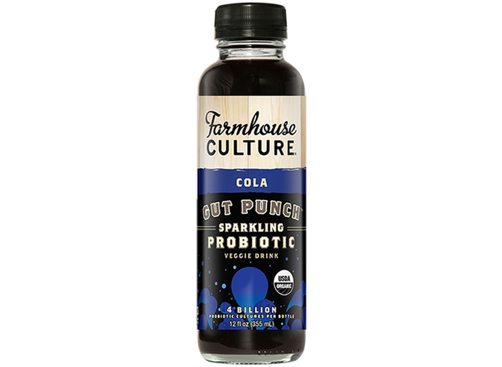 Farmhouse culture sparkling probiotic beverage cola