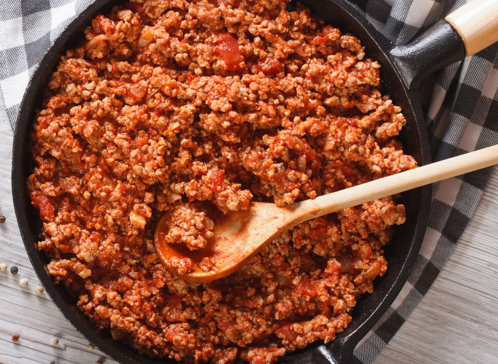 One pot taco skillet - food for hair loss