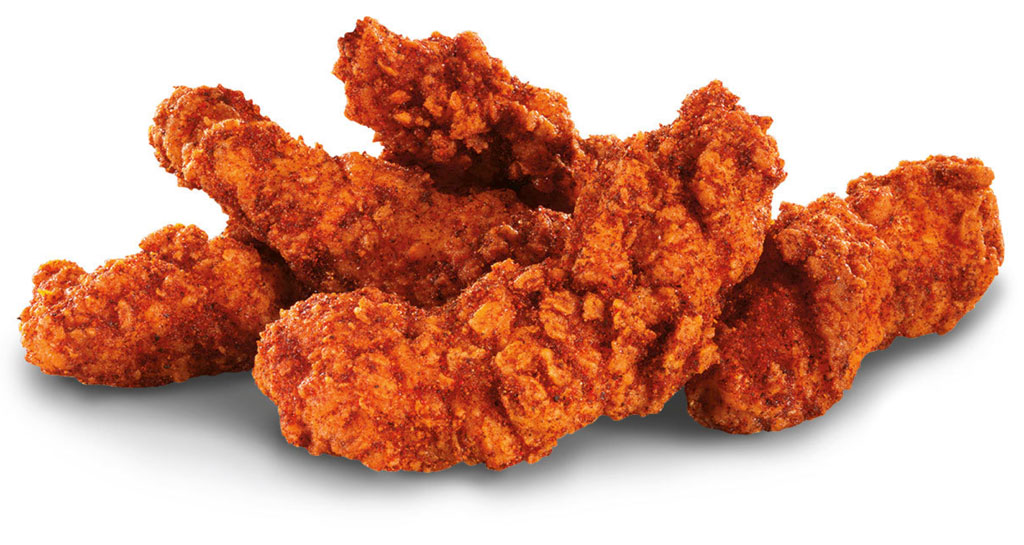 Hardees Spicy chicken tenders