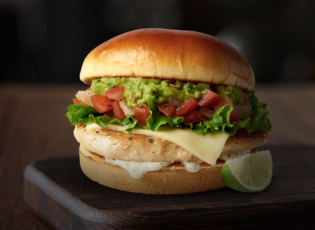 McDonald's Pico Guac Grilled Chicken Artisan Sandwich