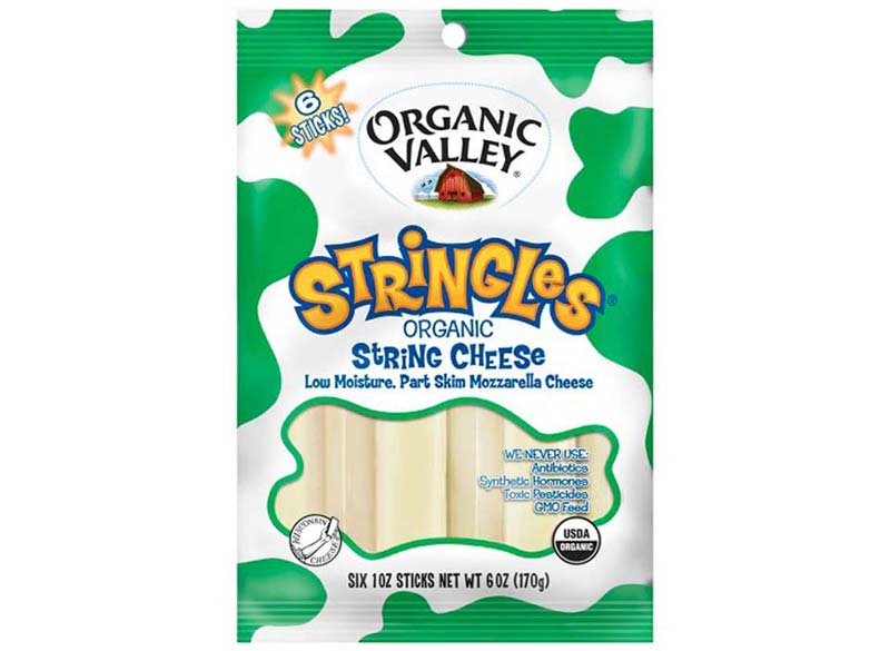 Organic valley stringles string cheese