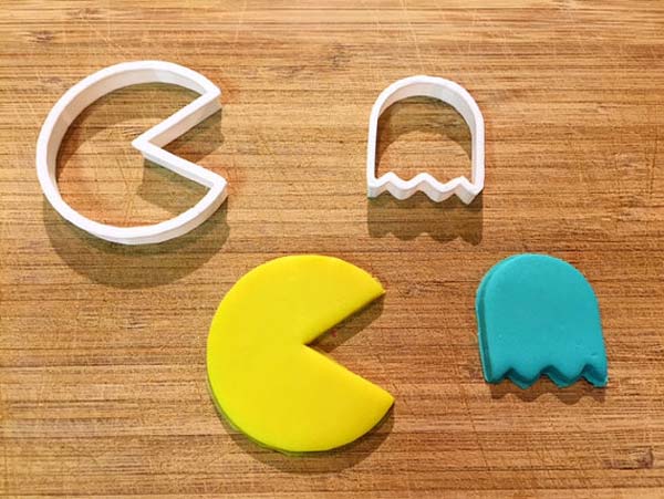 Pac-Man cookie cutters