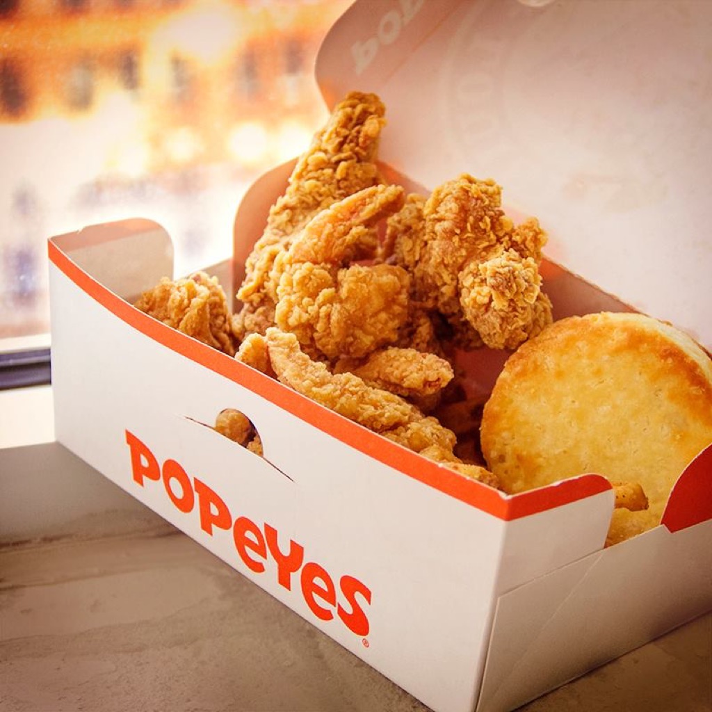 Popeyes chicken strips