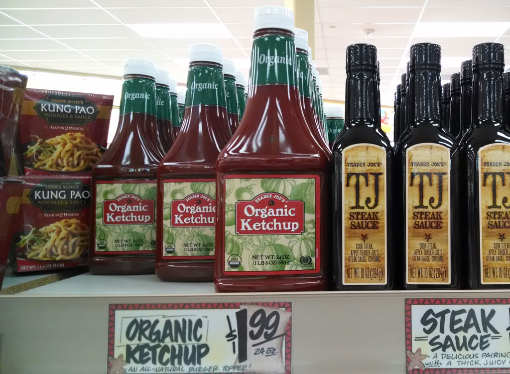 Trader joes organic ketchup