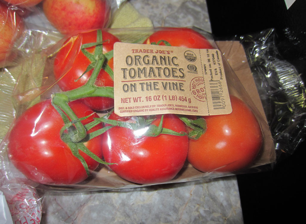 Trader joes packaged produce tomatoes