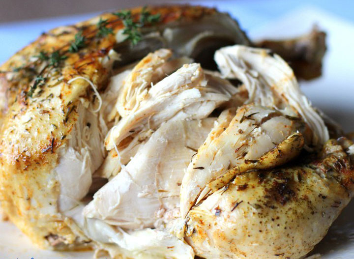 Pressure cooker chicken