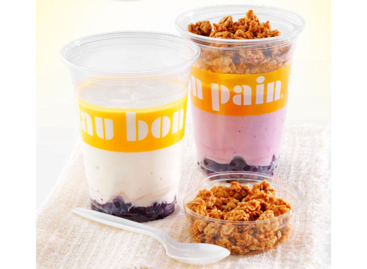 Au bon pain yogurt parfaits