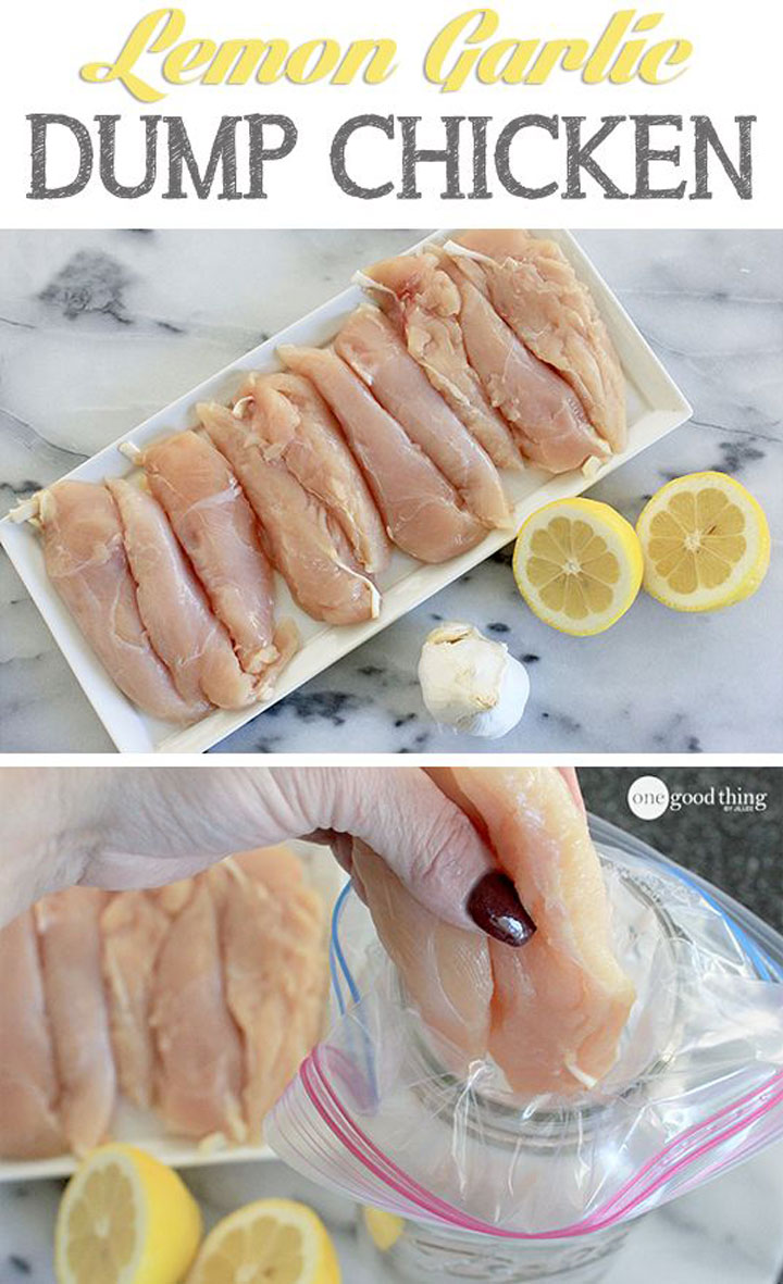 Lemon garlic chicken