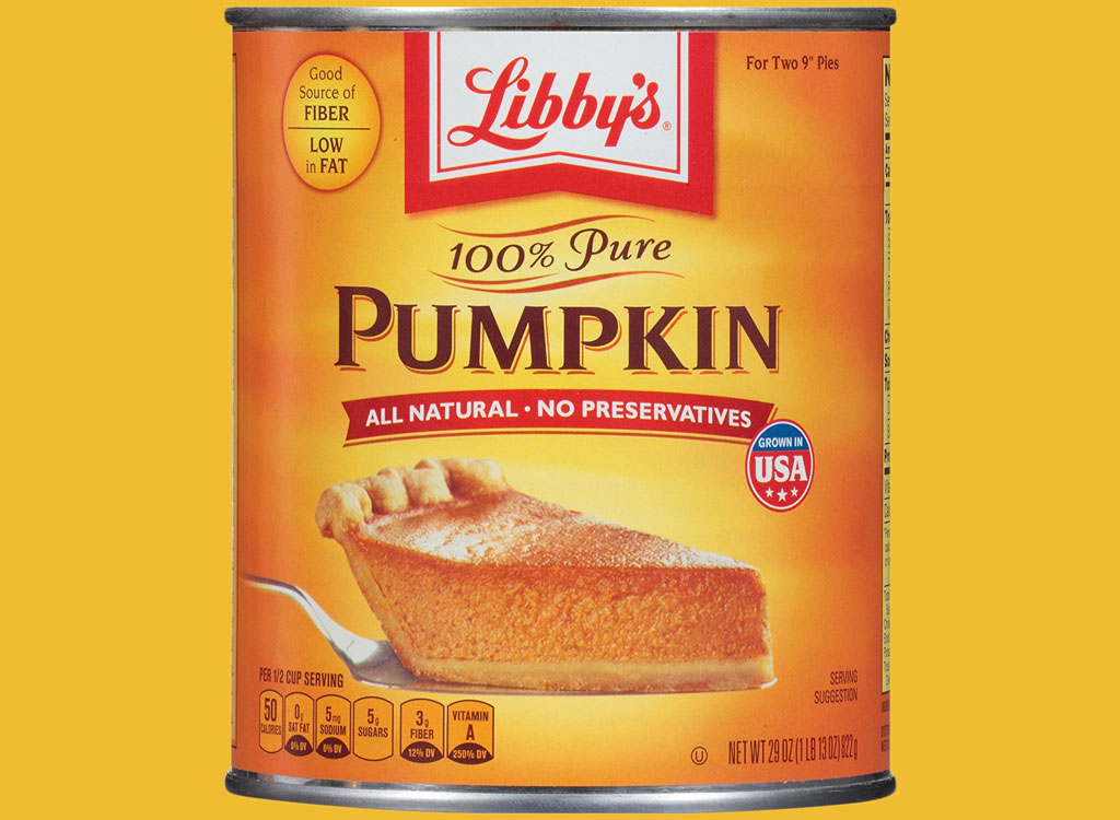 Libbys pure pumpkin puree