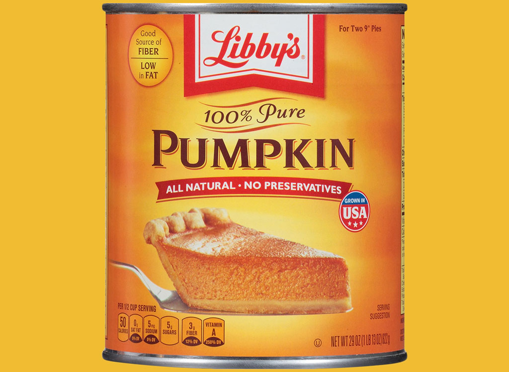 Libbys pure pumpkin puree