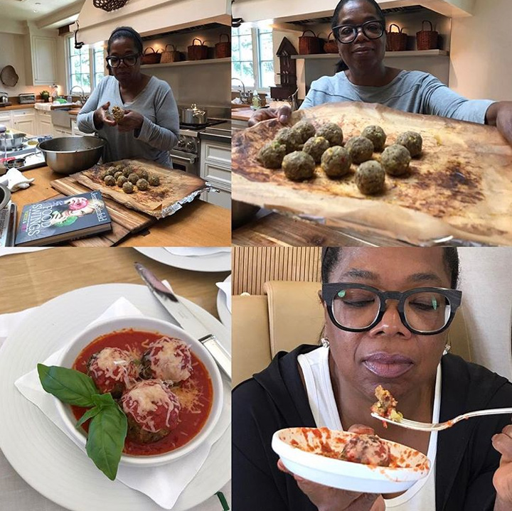 Oprah lunch