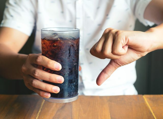 Stop drinking soda, stop drinking sugar