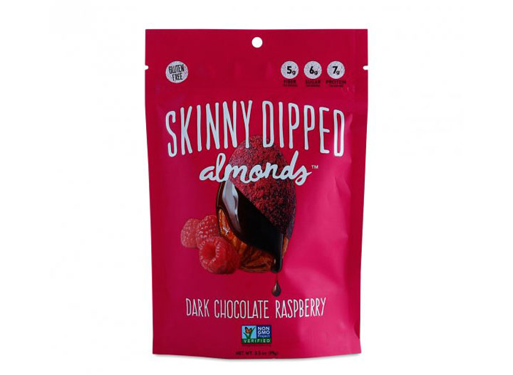 Skinny dipped almonds raspberry