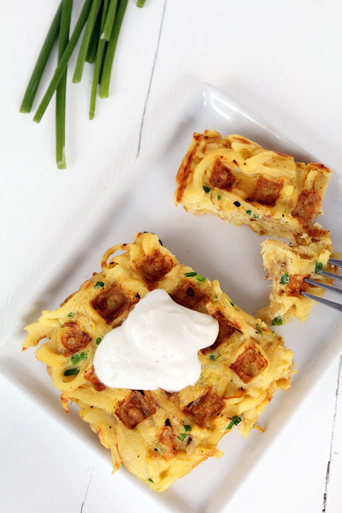 Parsnip waffle