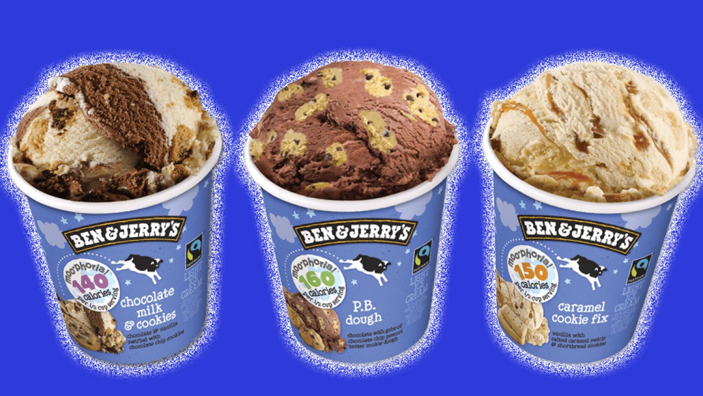 Ben and Jerry's Low Calorie Ice Cream Get the Scoop on the New Moophoria