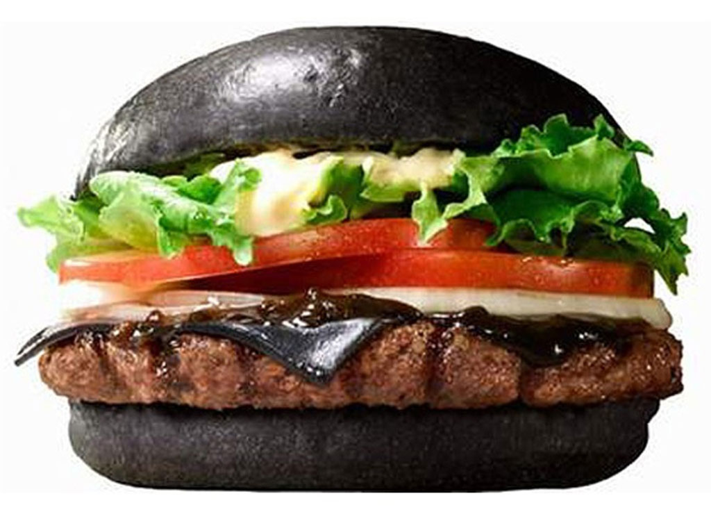 Burger king black burger japan