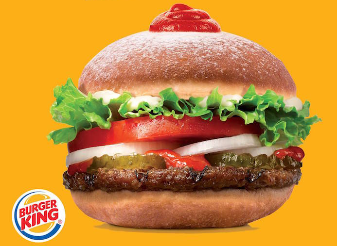 Burger King donut burger