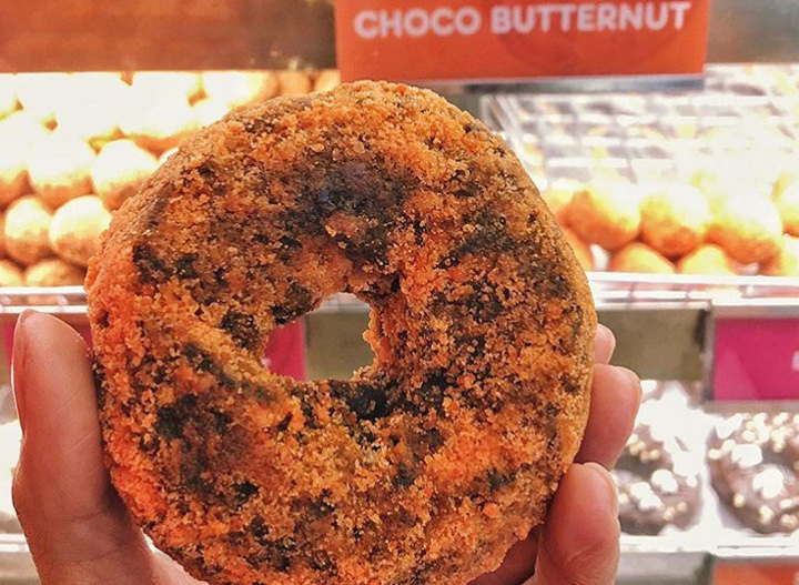 Dunkin Donuts choco butternut donut