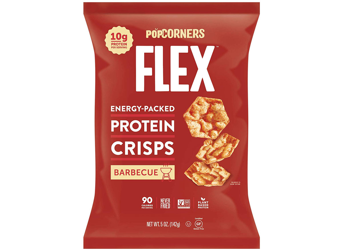 popcorners flex protein crisps - best high protein snacks