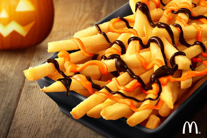 mconalds pumpkin pie spiced fries japan