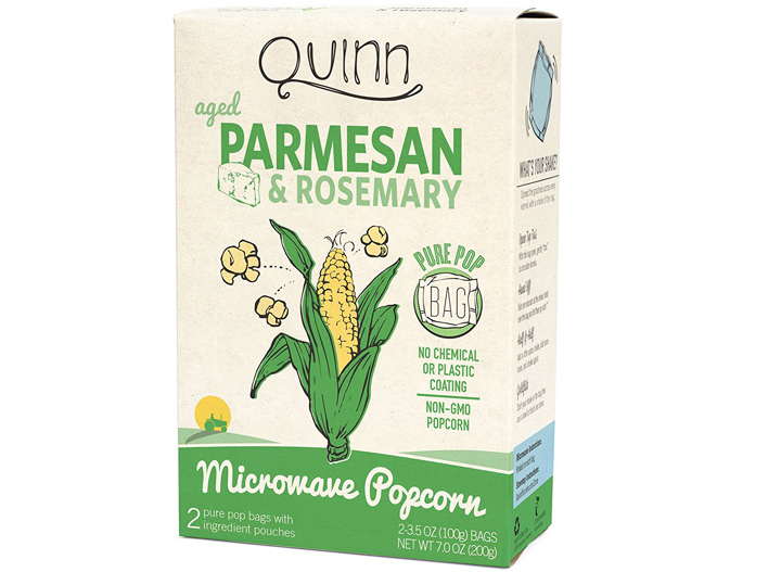 Quinn parmesan rosemary popcorn