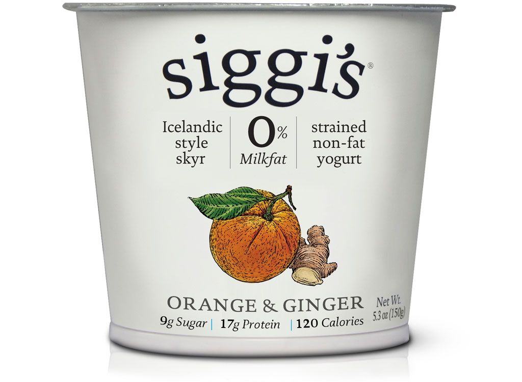 Siggis orange ginger skyr yogurt