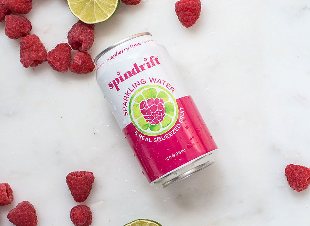 Spindrift raspberry lime