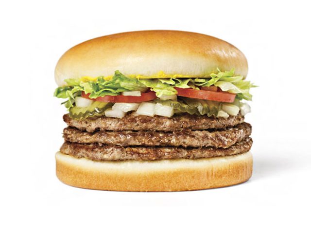 Whataburger triple meat